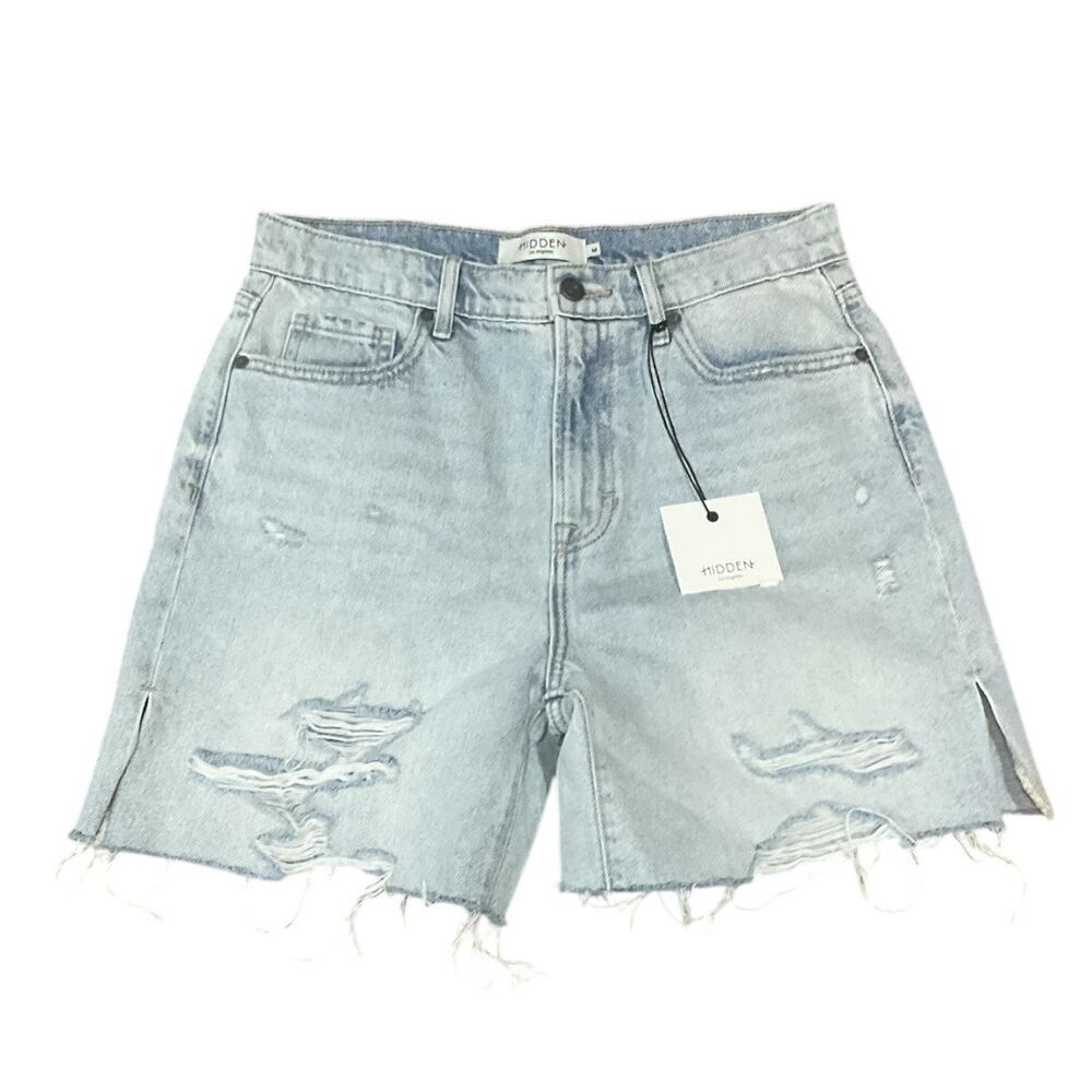 Hidden Logan Dad Short Women Medium Blue NWT